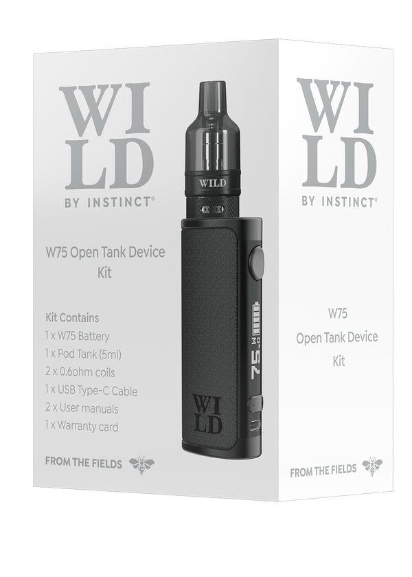 Wild by Instinct W75 5ml Open Tank Device Kit