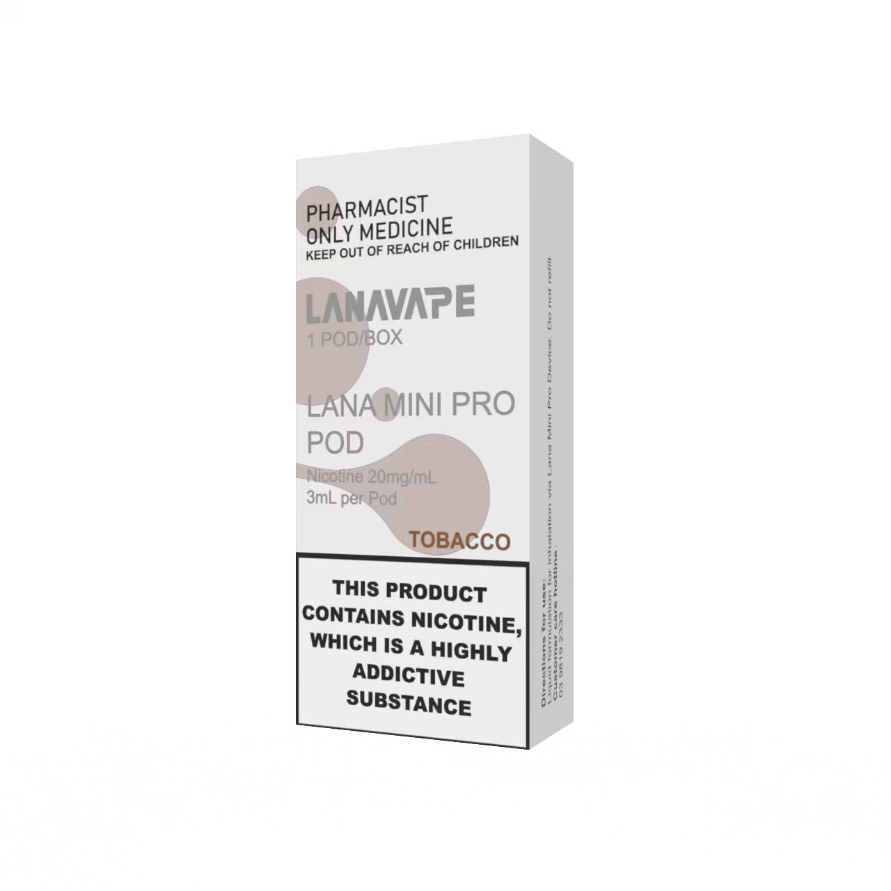 LANA MINI Pro Tobacco (1x3mL)-thumbmail-1