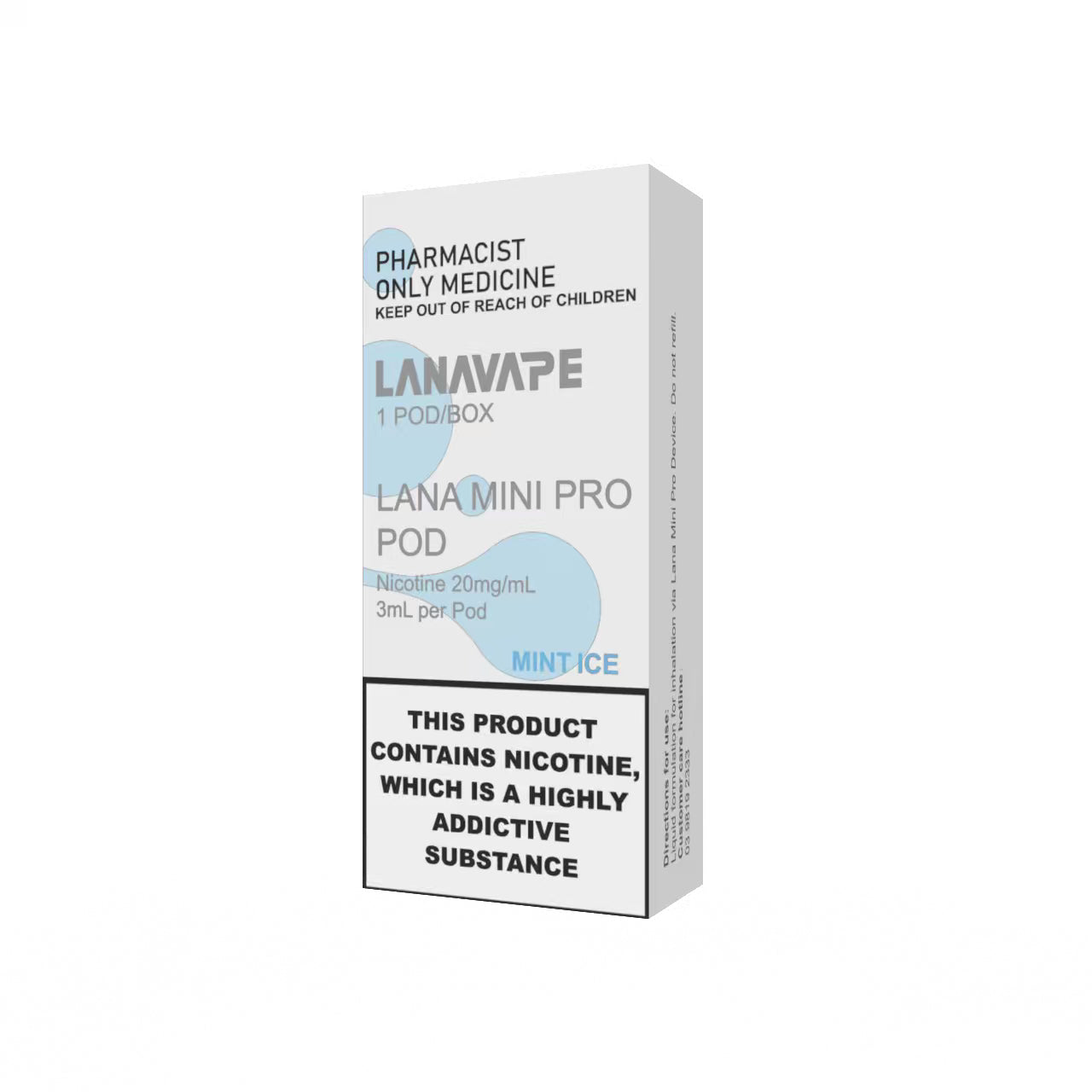 LANA MINI Pro Ice Mint (1x3mL)
