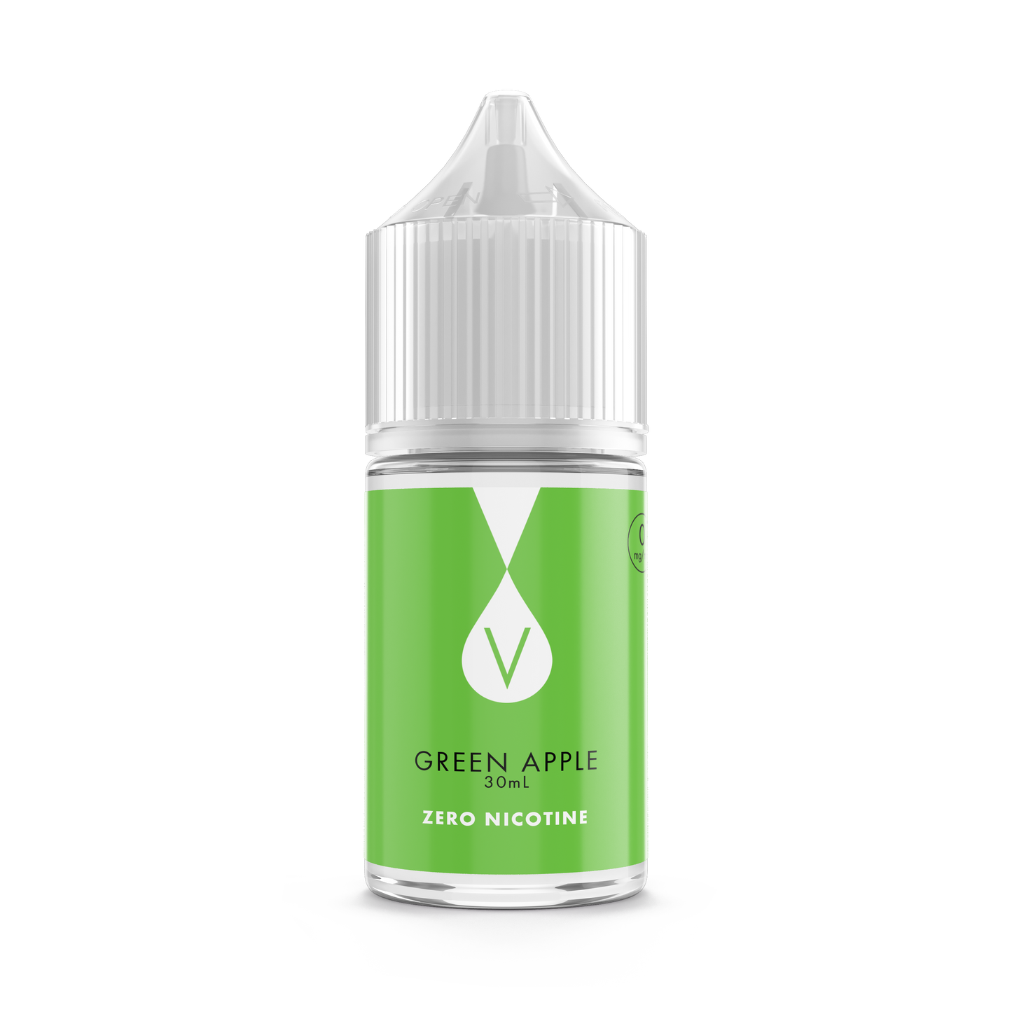 VAPO Green Apple E-Liquid - 0mg