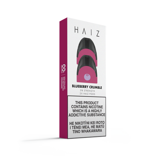 Blueberry Crumble HAIZ Replacement Pod 2-Pack - 3%