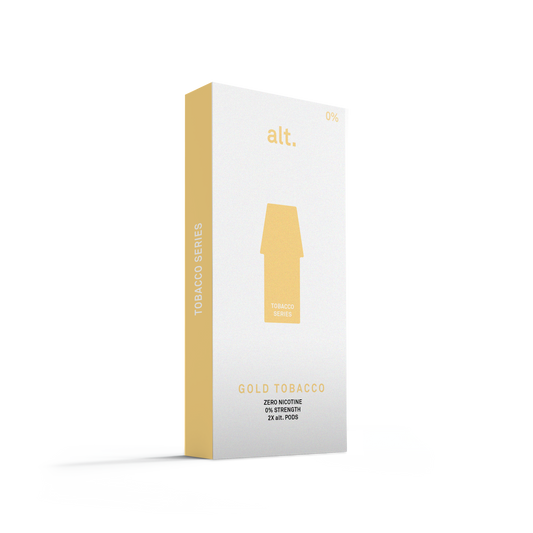 Gold Tobacco Alt. Replacement Pod 2-Pack - 0%